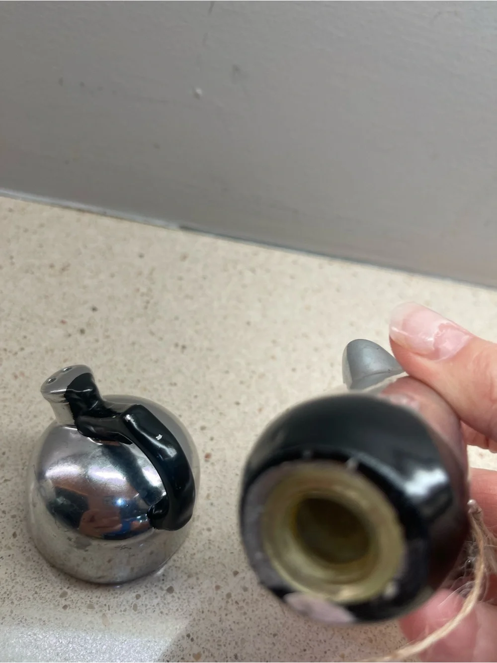 None polished chrome